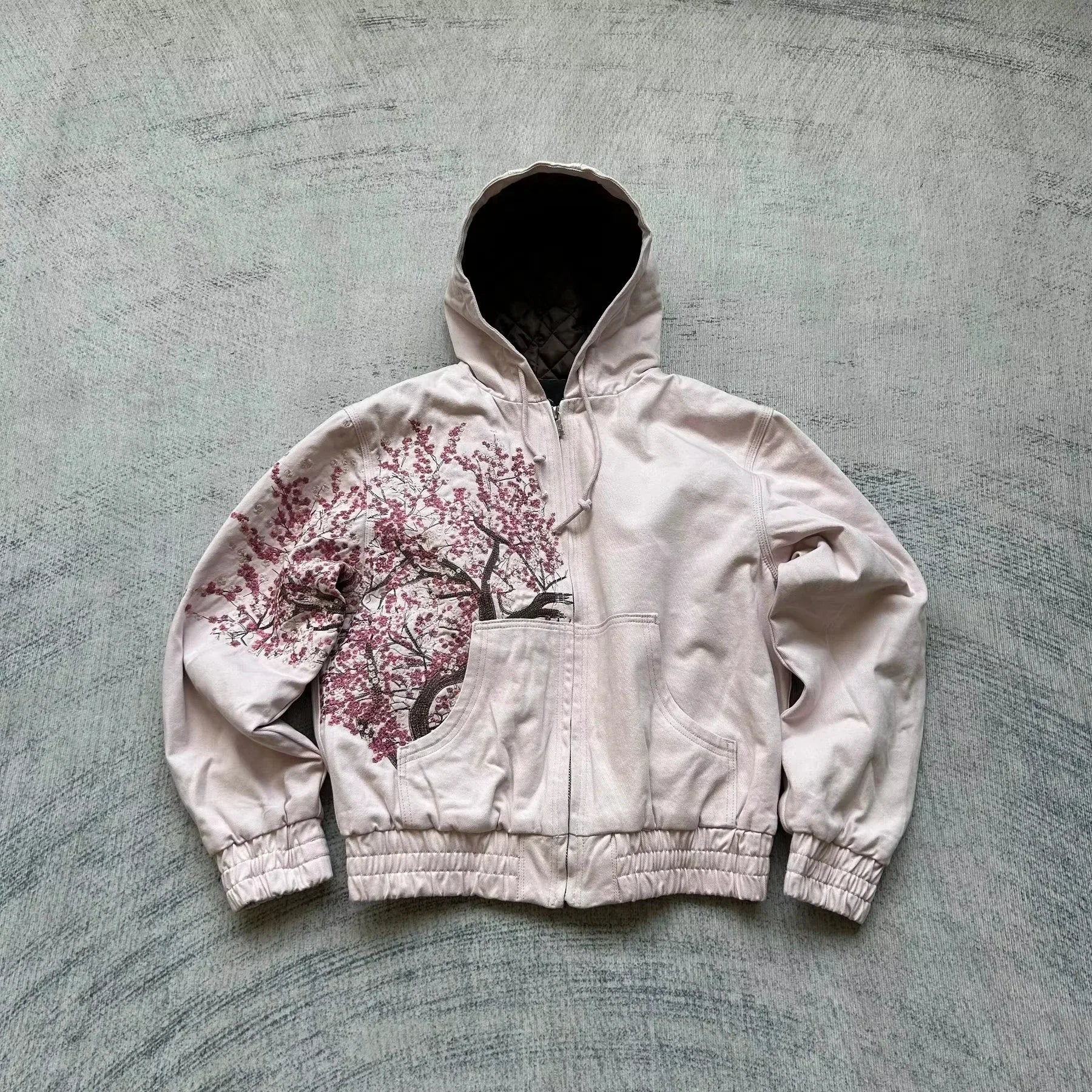 Y2K New Street Fashion Trend Fur Collar Zipper Hoodie Women Harajuku Casual Loose Catching Thick Sweatshirt Unisex Warm Hoodie