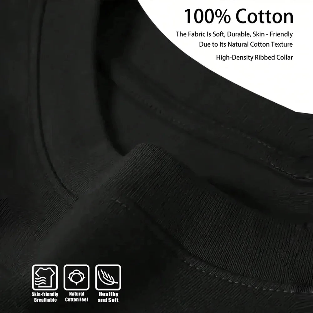 200G Is Thin and High and Impermeable! Line Art: Lily Flower Fresh Preppy Style Short-sleeved T-shirt Graphic Vintage T Shirt